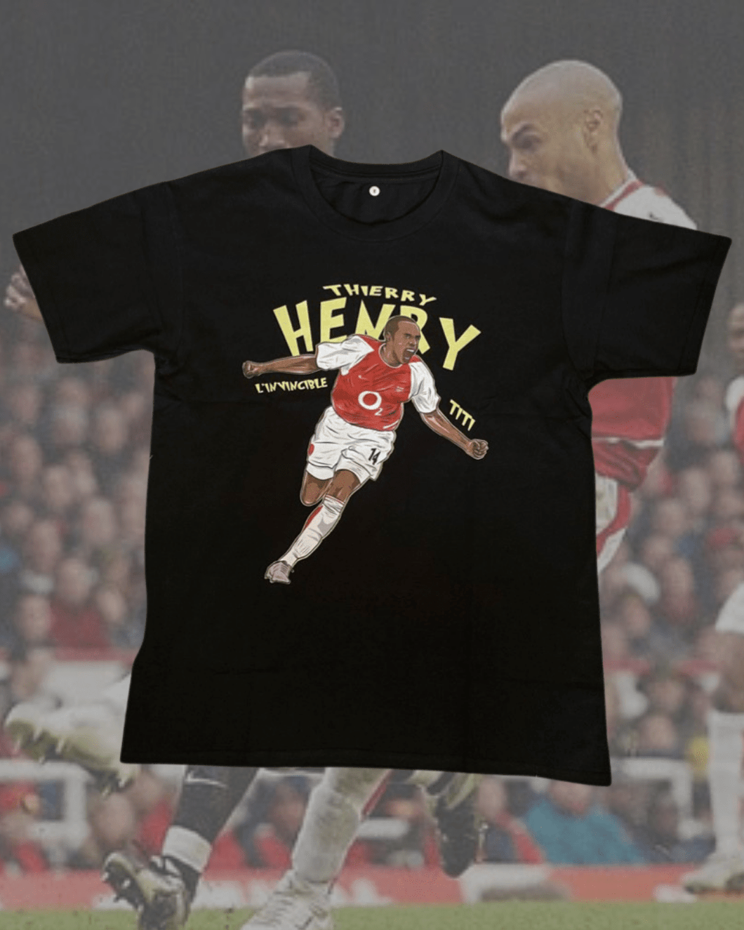 Thierry Henry tee - Mystery Football Shirts 4U